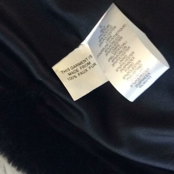 💞JESSICA Simpson 💞faux fur cape coat - Picture 7 of 8